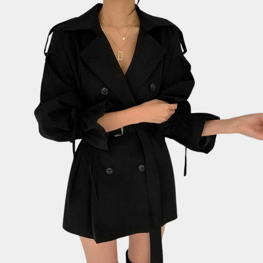Abrigo Mujer Elegante Ajuste Clásico - Mavetta