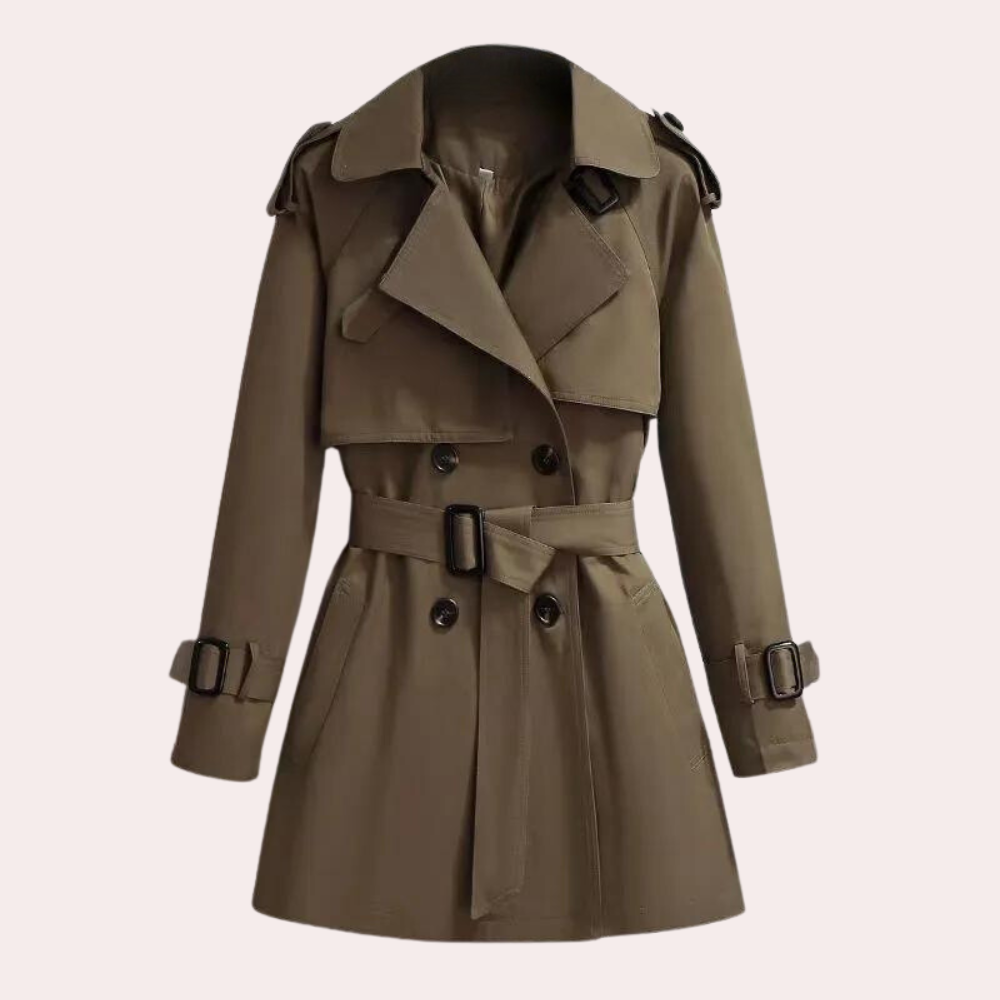 Chaqueta Mujer Cortavientos Ligera Invierno Ajuste Casual