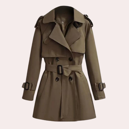 Chaqueta Mujer Cortavientos Ligera Invierno Ajuste Casual