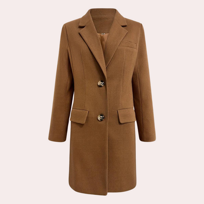 Abrigo Trenchcoat Mujer Largo Moderno Invierno