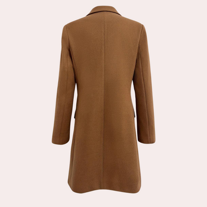 Abrigo Trenchcoat Mujer Largo Moderno Invierno