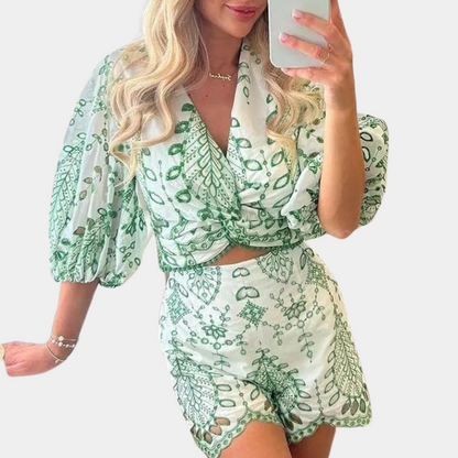 Conjunto Mujer de Dos Piezas Elegante