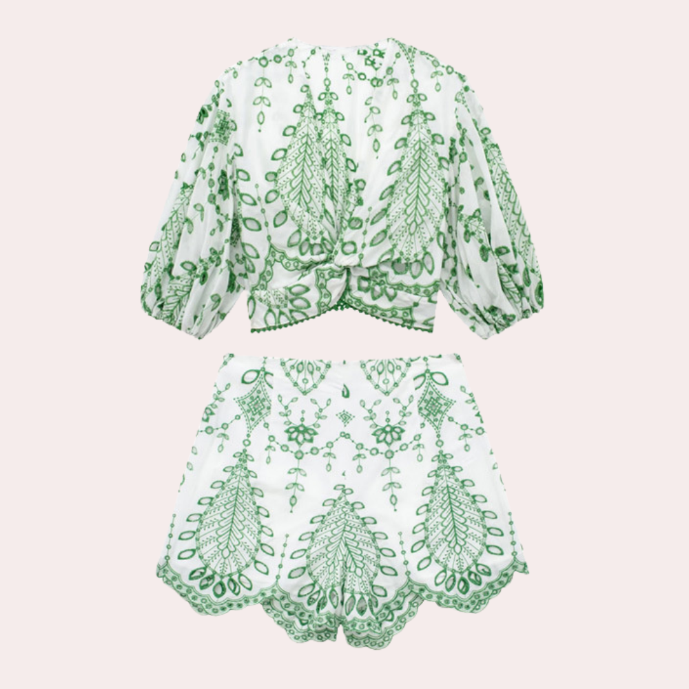 Conjunto Mujer de Dos Piezas Elegante