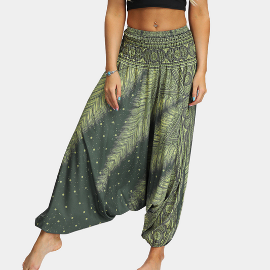 Pantalón Yoga Mujer Algodón Ajuste Relajado - Mavetta