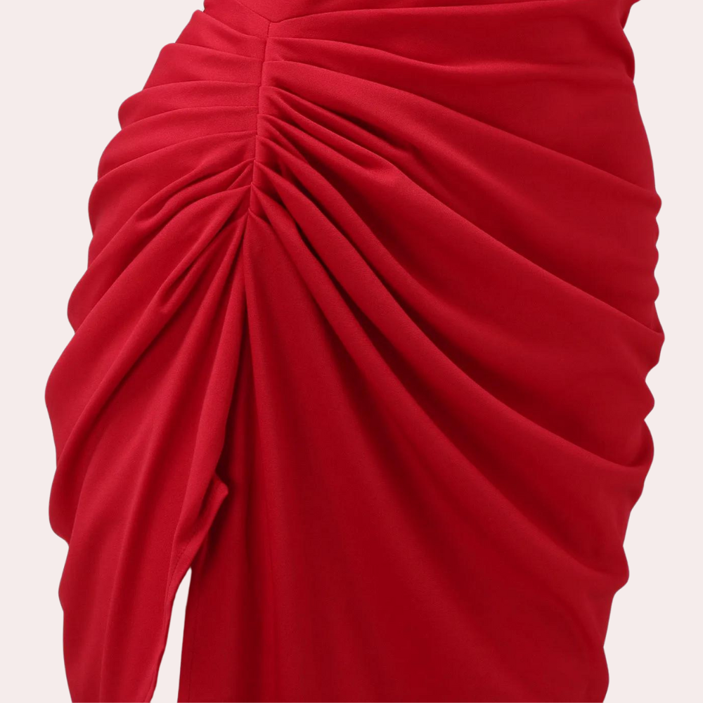 Vestido de noche mujer elegante ajuste clásico