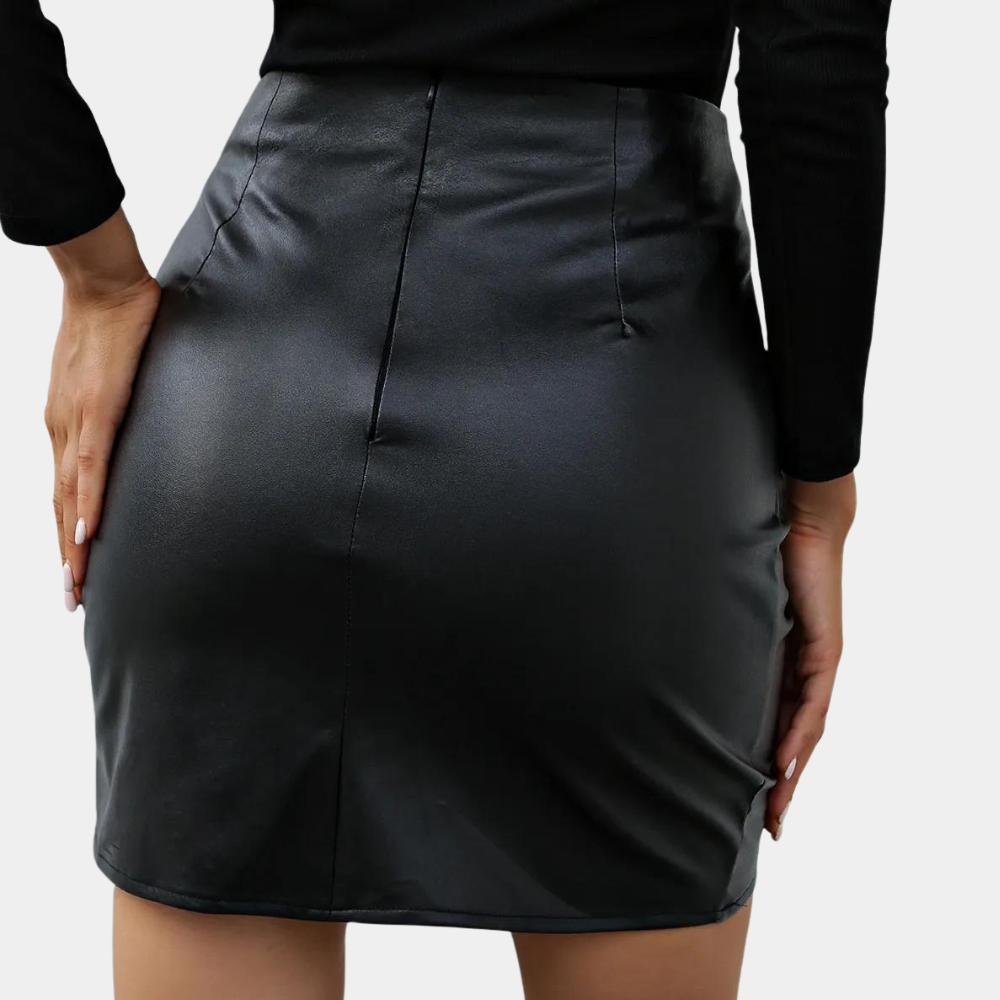 Minifalda Mujer Asimétrica Ajuste Moderno