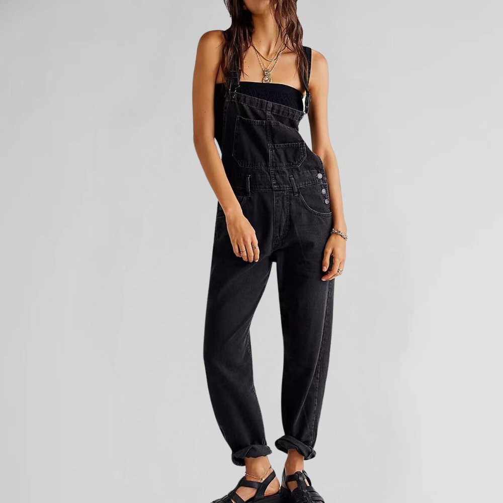 Peto Mujer Holgado con Tirantes y Bolsillos Casual - Mavetta