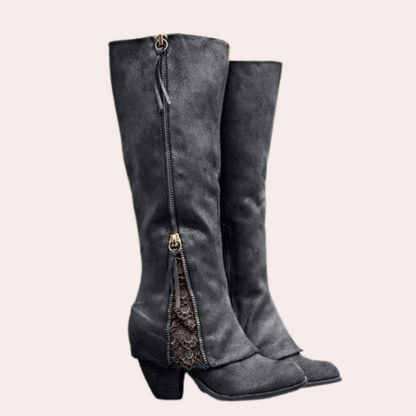Botas Mujer de Tacón Alto Estilo Elegante - Mavetta