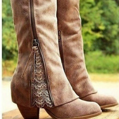 Botas Mujer de Tacón Alto Estilo Elegante
