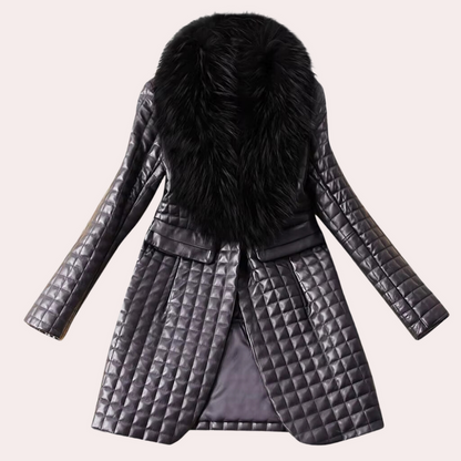 Abrigo Mujer Estilo Clásico Ajuste Regular