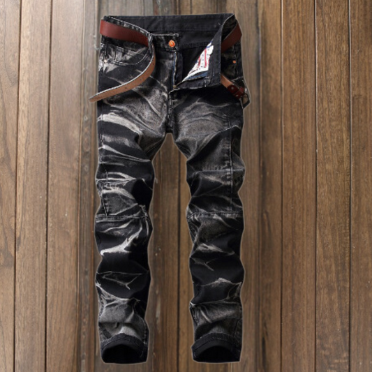 Jeans Hombre Estilo Vintage Corte Moderno - Mavetta