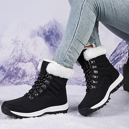 Botas de nieve mujer con agarre antideslizante