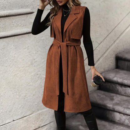 Chaleco Mujer sin Mangas Elegante Ajustado