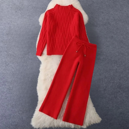 Conjunto Mujer de Púas Elegante Dos Piezas