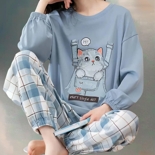 Conjunto Loungewear Mujer Comodo Algodón Suave - Mavetta