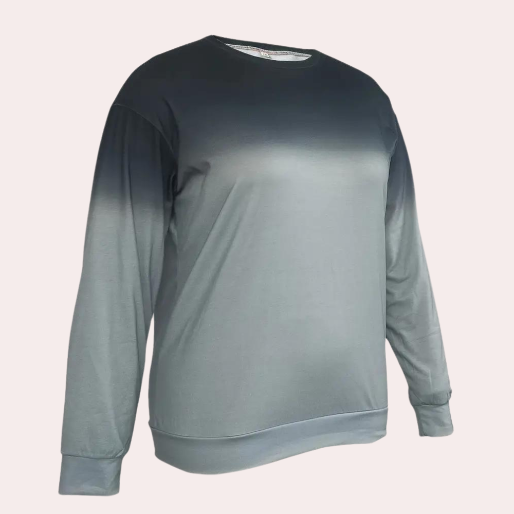 Sudadera Mujer Casual Manga Larga Degradada