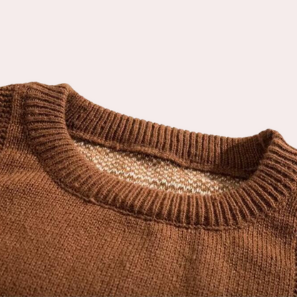 Jersey Hombre de Punto Suave Corte Holgado
