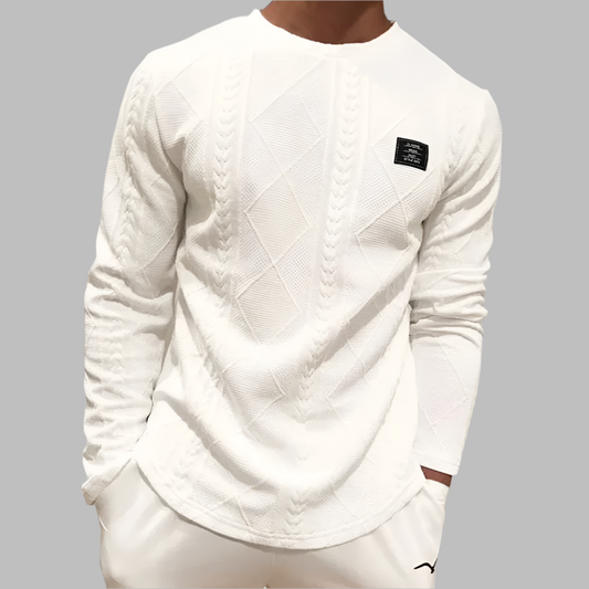 Camisa Hombre de Algodón Manga Larga Ajuste Clásico - Mavetta