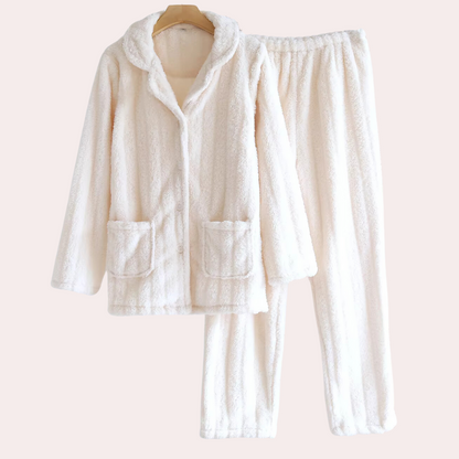 Pijama Mujer de Felpa Suave y Cómodo