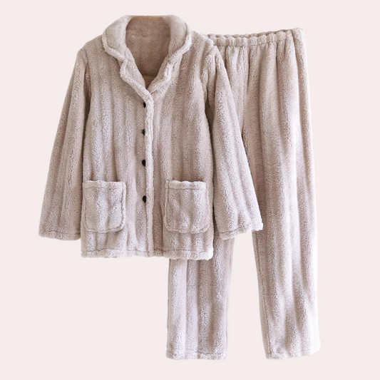 Pijama Mujer de Felpa Suave y Cómodo - Mavetta