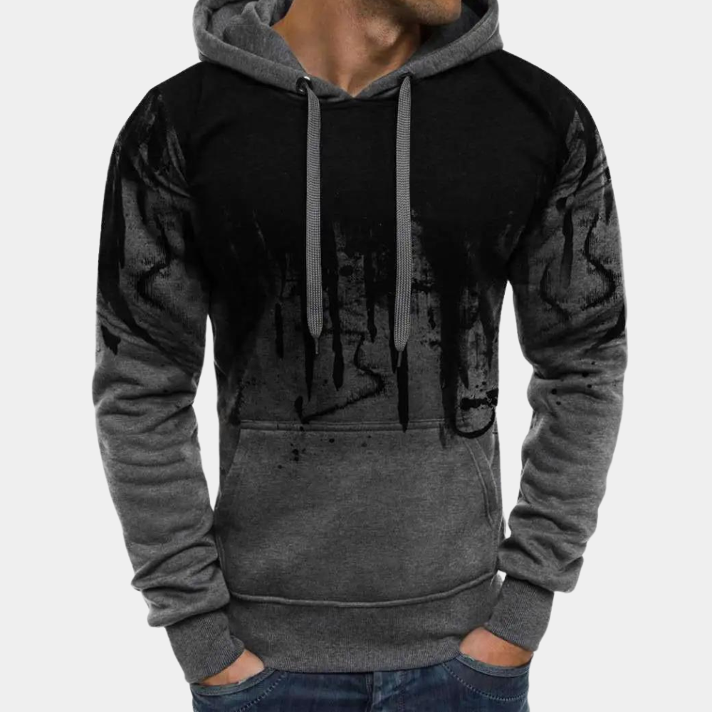 Sudadera Hombre con Capucha Estilo Casual