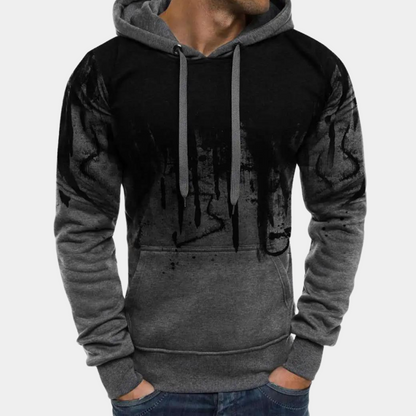 Sudadera Hombre con Capucha Estilo Casual