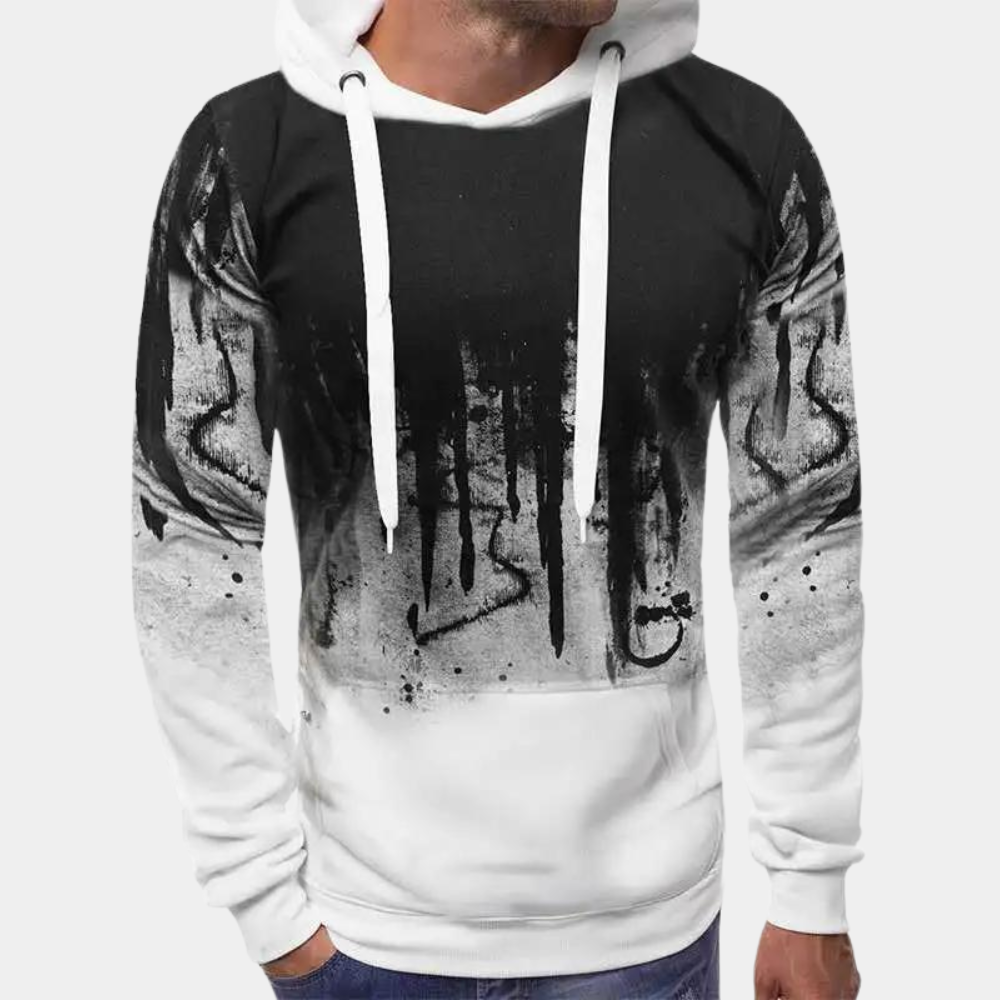 Sudadera Hombre con Capucha Estilo Casual