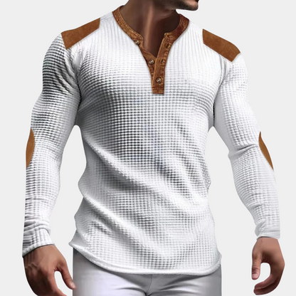 Jersey hombre casual de punto ligero
