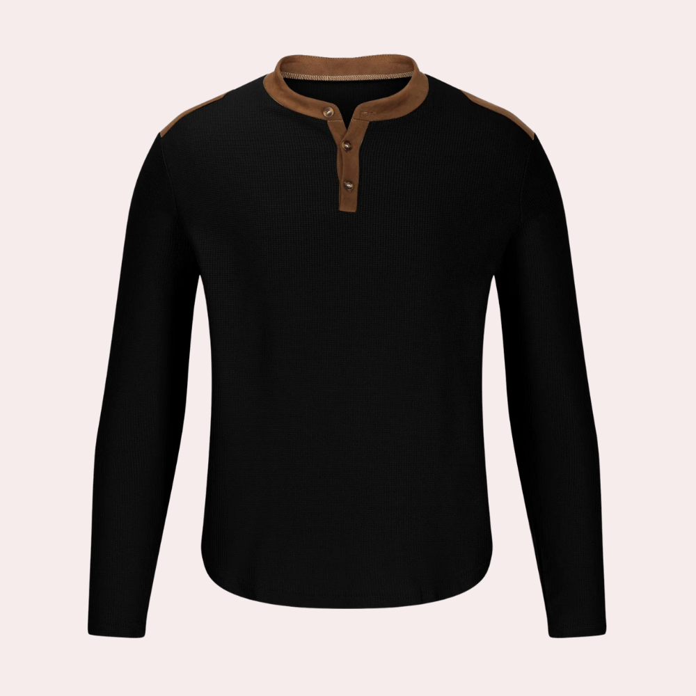 Jersey hombre casual de punto ligero