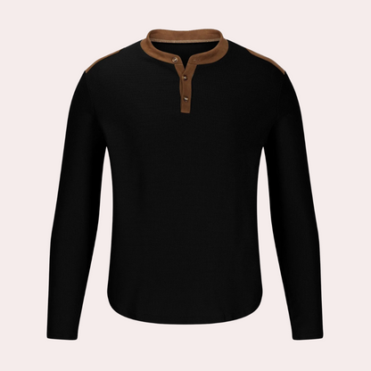 Jersey hombre casual de punto ligero