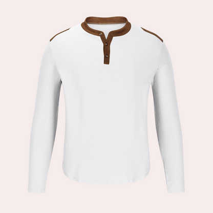 Jersey hombre casual de punto ligero