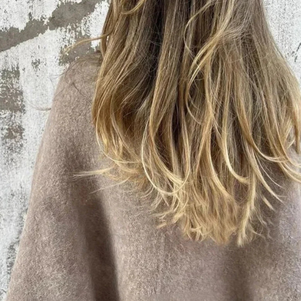 Cárdigan Mujer Oversize Suave Ajuste Amplio
