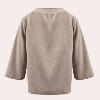 Cárdigan Mujer Oversize Suave Ajuste Amplio