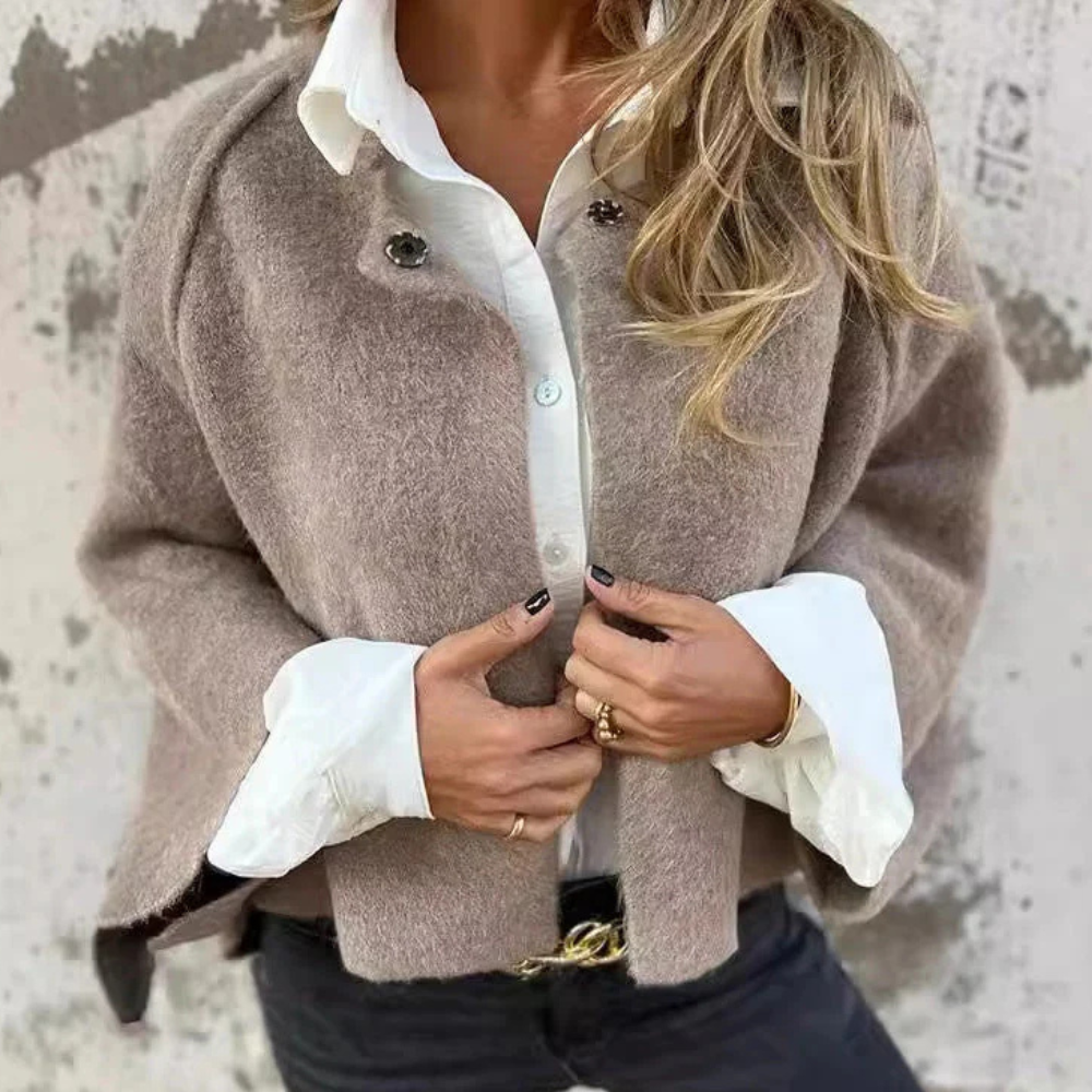 Cárdigan Mujer Oversize Suave Ajuste Amplio - Mavetta