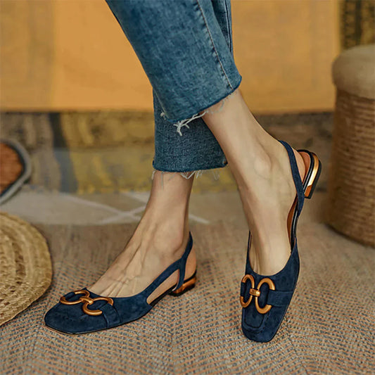 Sandalias Mujer Diseño Elegante Hebilla Metálica - Mavetta