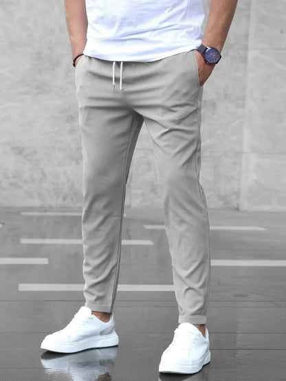 Pantalón Hombre de Tejido Elástico Ajuste Cómodo - Mavetta