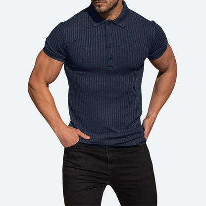 Polo Hombre Algodón Ajuste Clásico Cuello Polo