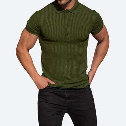 Polo Hombre Algodón Ajuste Clásico Cuello Polo