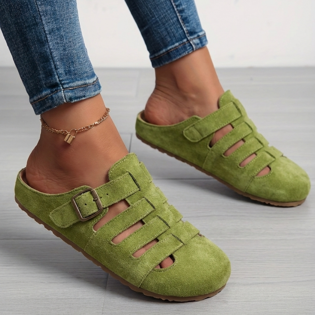 Sandalias mule mujer transpirables cómodas estilo casual