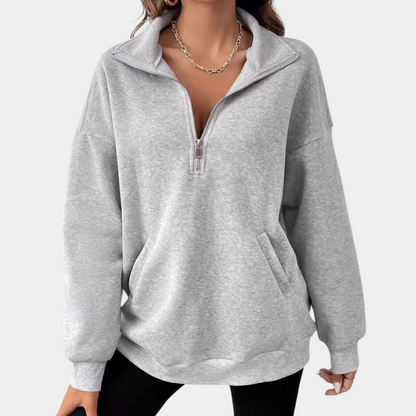 Jersey Mujer Polar con Cremallera Ajuste Regular - Mavetta