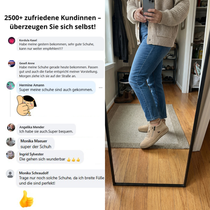 Zapatillas Mujer Ortopédicas Cremallera Ligeras Cómodas