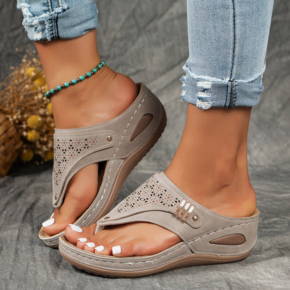 Sandalias Mujer Ortopédicas de Confort Ajuste Ergonómico