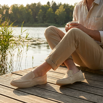 Mocasines Hombre Sin Cordones Estilo Casual