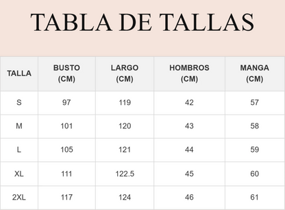 Chaqueta Larga Unisex Vaquera con Botones