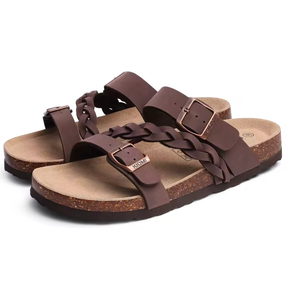 Sandalias Mujer de Corcho Comodas Ajuste Seguro