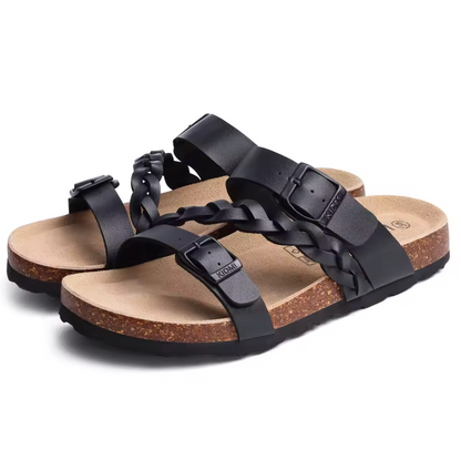 Sandalias Mujer de Corcho Comodas Ajuste Seguro