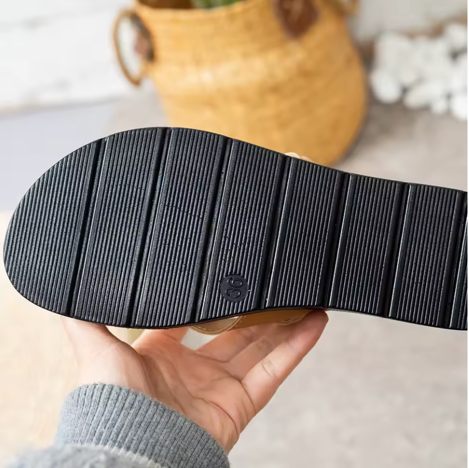 Sandalias Mujer Diseño Glam Ajuste Cómodo