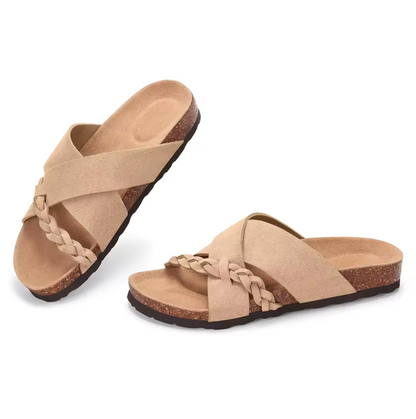 Sandalias Mujer de Corcho Diseño Alessia Comodas