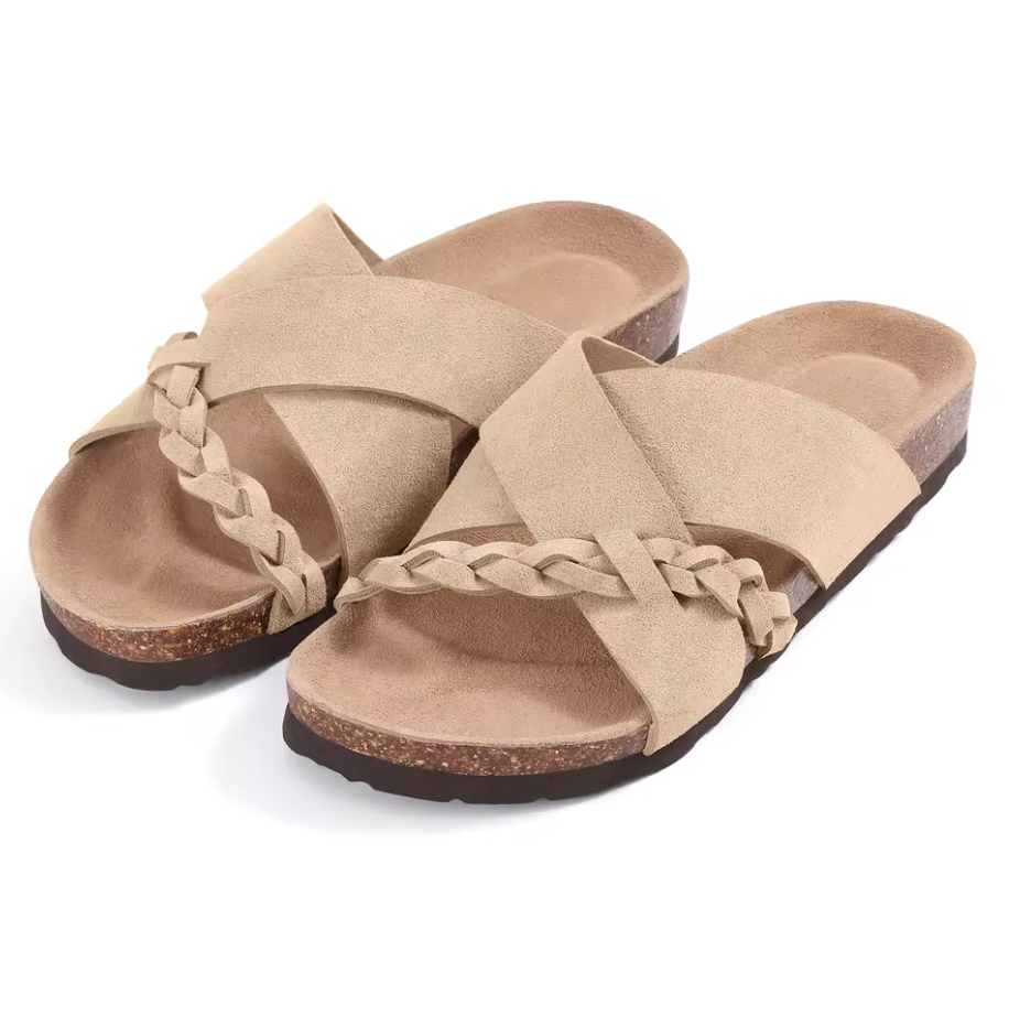 Sandalias Mujer de Corcho Diseño Alessia Comodas