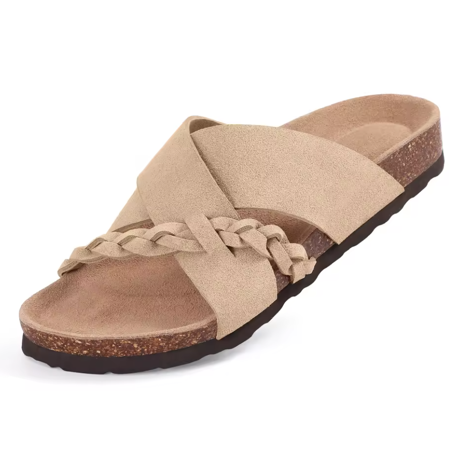 Sandalias Mujer de Corcho Diseño Alessia Comodas